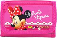 disney minnie mouse trifold wallet logo