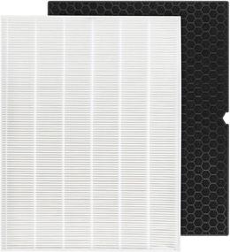 img 4 attached to 🔍 isinlive HEPA Replacement Filter H 116130 for Winix 5500-2 Air Purifier: AM80 Combo Pack - High-Quality HEPA and Activated Carbon Filters