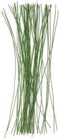 img 3 attached to 🌿 Honbay 50PCS 16 Gauge 14.2inch Dark Green Floral Stem Paper Wrapped Wire (16 Gauge) - Enhanced SEO