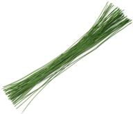 🌿 honbay 50pcs 16 gauge 14.2inch dark green floral stem paper wrapped wire (16 gauge) - enhanced seo logo