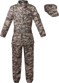 img 4 attached to Immerse Yourself in Action with the Deluxe Combat Soldier Costume Years