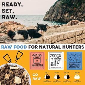 img 1 attached to 🐱 Nature's Diet Ultimate Raw Cat Kibble: Freeze-Dried Whitefish, Duck Liver, Bone Broth, Herring & Superfoods