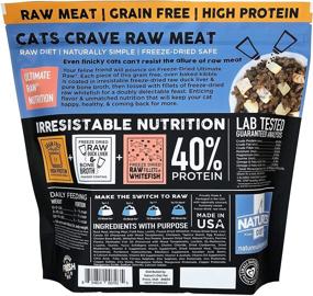 img 3 attached to 🐱 Nature's Diet Ultimate Raw Cat Kibble: Freeze-Dried Whitefish, Duck Liver, Bone Broth, Herring & Superfoods