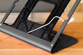 img 1 attached to 💻 Enhance iPad Usage with Kensington Windfall Stand by Heckler Design (K67948US)