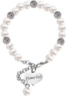 цветочная браслет-браслет для девочки - украшение в подарок девочке-цветочнице для лучшей оптимизации поисковых систем логотип