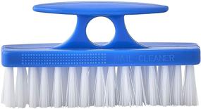 img 3 attached to Superio Nail Brush Cleaner - Durable Handled Brush for Toes, Fingernails, All Surface Cleaning - Blue Heavy Duty Scrub Brush with Stiff Bristles - Easy Grip