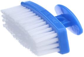 img 2 attached to Superio Nail Brush Cleaner - Durable Handled Brush for Toes, Fingernails, All Surface Cleaning - Blue Heavy Duty Scrub Brush with Stiff Bristles - Easy Grip
