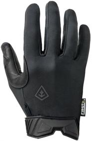 img 4 attached to Optimized for SEO: First Tactical Lightweight Patrol Glove for Men with Skin Tight Goatskin Palm and Touchscreen Capability