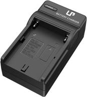 🔌 high compatibility np-f550 battery charger for sony np f970, f960, f770, f750 & more, with support for ccd-sc55, tr516, tr716, tr818, tr910, tr917, cn160, cn-216 led light, feelworld field monitor logo