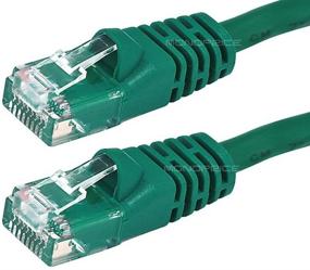 img 3 attached to 💚 Монопрайс 0,5FT 24AWG Cat6 550МГц UTP медный сетевой кабель Ethernet - зеленый: высокоскоростное и надежное подключение