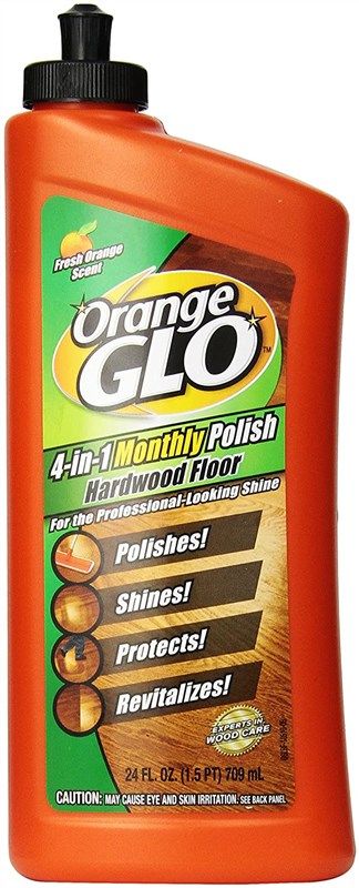 orange glo hardwood monthly polish 로고