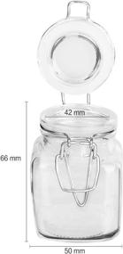 img 3 attached to 🌶️ KAMOTA Glass Spice Jars Set – 30 Pack, 3.5 oz Capacity with Airtight Hinged Lid, Rubber Gasket, 280 Labels & 2 Funnels, for Seasoning & Craft Storage