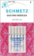 🪡 high-performance schmetz quilt machine needles 5/pk - size 11/75: perfect for effortless quilting! logo