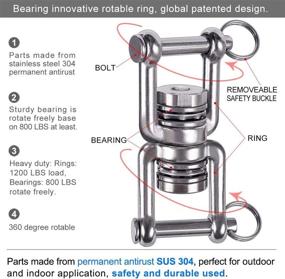 img 3 attached to Besthouse Rotation Rotational Accessory Childrens Sports & Fitness