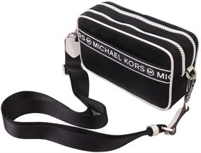 img 1 attached to Michael Kors Double Camera Crossbody