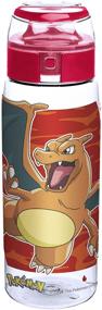 img 4 attached to 🔥 Zak Designs Pokemon Reusable Tritan Plastic Water Bottle - Stay Hydrated with Style!