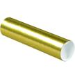 aviditi gold mailing tubes with caps packaging & shipping supplies logo