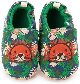 img 4 attached to BiBeGoi Slipper Sneaker Toddler Non Slip Boys' Shoes in Slippers