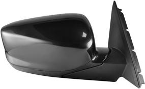 img 4 attached to 🔍 Unpainted, Heated, Power-Operated, Manual Folding Passenger Side View Mirror for 2008-2012 Honda Accord - HO1321231 Parts Link