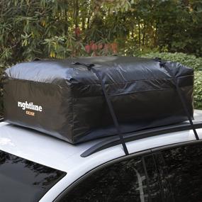 img 3 attached to 📦 15 cu ft Rightline Gear Ace 2 Car Top Carrier - Weatherproof, Effortlessly Attaches With or Without Roof Rack