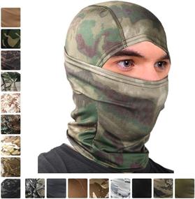 img 3 attached to 🏂 STARTAIKE UV Protection Balaclava Face Mask - Windproof Hood Tactical Mask for Skiing, Cycling, Outdoor Fishing, Hunting - Camo Design