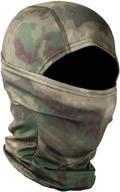 🏂 startaike uv protection balaclava face mask - windproof hood tactical mask for skiing, cycling, outdoor fishing, hunting - camo design logo