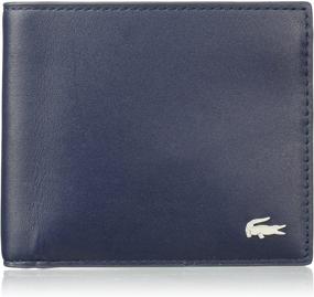 img 4 attached to 👔 Lacoste Men's Large Billfold Black Wallet - Stylish Accessories for Men: Wallets, Card Cases & Money Organizers