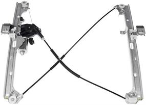 img 4 attached to 🚘 Premium Front Driver Side Power Window Regulator with Motor for Chevy Silverado, GMC Sierra, Cadillac Escalade & More (2000-2006)