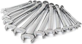 img 3 attached to 🔧 TEKTON 30-Piece Combination Wrench Set, 1/4-1 in., 8-22 mm - Holder Included, 90191