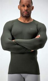 img 3 attached to 👕 DEVOPS 2-Pack Men's Thermal Compression Long Sleeve Shirts for Better SEO