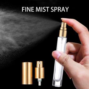 img 3 attached to 💦 Convenient & Compact Refillable Portable Perfume Atomizer Bottle