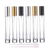 💦 convenient & compact refillable portable perfume atomizer bottle logo