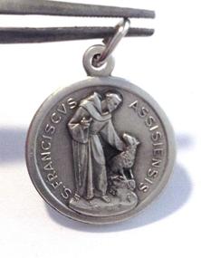 img 2 attached to 🏅 Exquisite Saint Francis Assisi Medal: The Ultimate Boys' Jewelry Piece