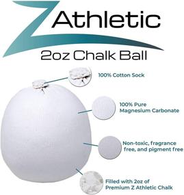 img 1 attached to 🤸 Z Athletic Gymnastics Chalk Ball