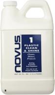 🌟 novus pc-108 plastic clean & shine: доверенное средство объемом 64 унции для блестящих результатов! логотип