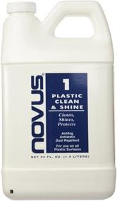 img 2 attached to 🌟 NOVUS PC-108 Plastic Clean & Shine: Доверенное средство объемом 64 унции для блестящих результатов!