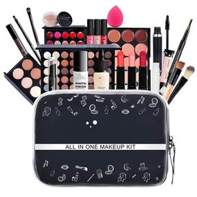 img 4 attached to Makeup Essentials Kit - All-in-One Multi-Purpose Set for Beginners or Pros (Makeup Kit-02)