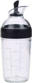 img 4 attached to OXO Good Grips Little Salad Dressing Shaker - Black, Small: Shake Up Delicious Dressings with Ease