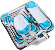piece travel compression packing cubes logo