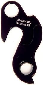 img 1 attached to 🚴 Wheels Manufacturing Dropout-49 Derailleur Hanger: High-Quality Replacement for Bike Gear Systems