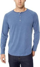 img 2 attached to Regular Fit Long Sleeve Henley by Amazon Essentials