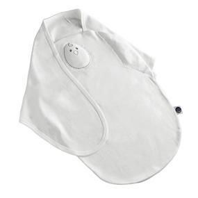 img 4 attached to 👶 Средство для укутывания Nested Bean Zen Swaddle - Взвешенное укутывание для детей от 0 до 6 месяцев - 100% хлопок - Уменьшает рефлекс схватывания - Универсальный - TOG 1.5 - Легкий уход.