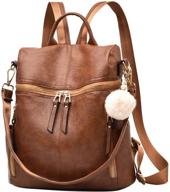 backpack multi pocket capacity shoulder lightweight women's handbags & wallets for fashion backpacks logo