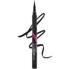 img 4 attached to Ultimate Precision: Maybelline Eyestudio Master Precise All Day Liquid Eyeliner, Black, 0.034 oz