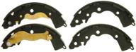 🚗 wagner z910 drum brake shoe set: premium quality for reliable braking performance logo