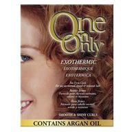 🌀 one 'n only exothermic perm with argan oil: firm curls, comfortable self-heating formula, ultimate shine and manageability, odor-free! logo