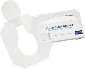 img 1 attached to 🚽 Hygienic Solution: Disposable Paper Toilet Seat Covers
