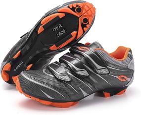 img 4 attached to MiFeloo Outdoor Mountain Cycling Compatible Men's Shoes