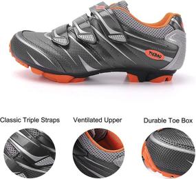 img 2 attached to MiFeloo Outdoor Mountain Cycling Compatible Men's Shoes