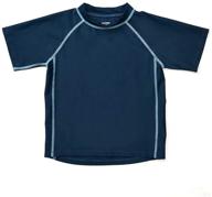 leveret short sleeve baby boys girls rash guard: upf 50 sun protection for kids & toddlers (12m-5t) logo